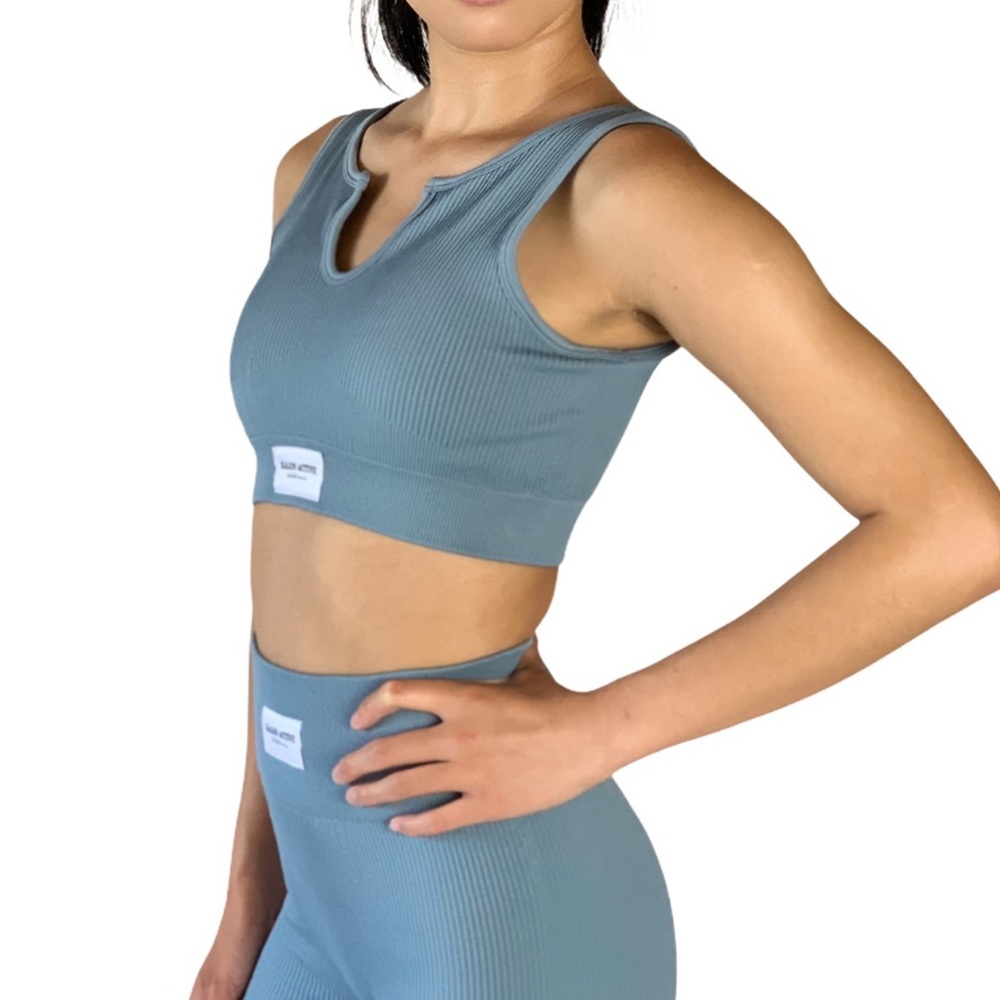 Blue Dusk - Ultimate Tiffany Ribbed Bra